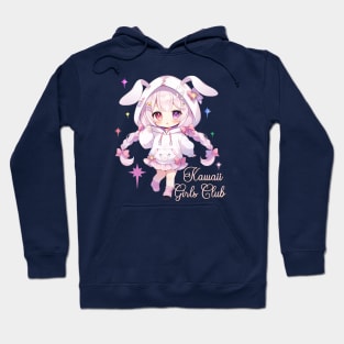 Kawaii Girls Club - Cute Chibi Girl Hoodie